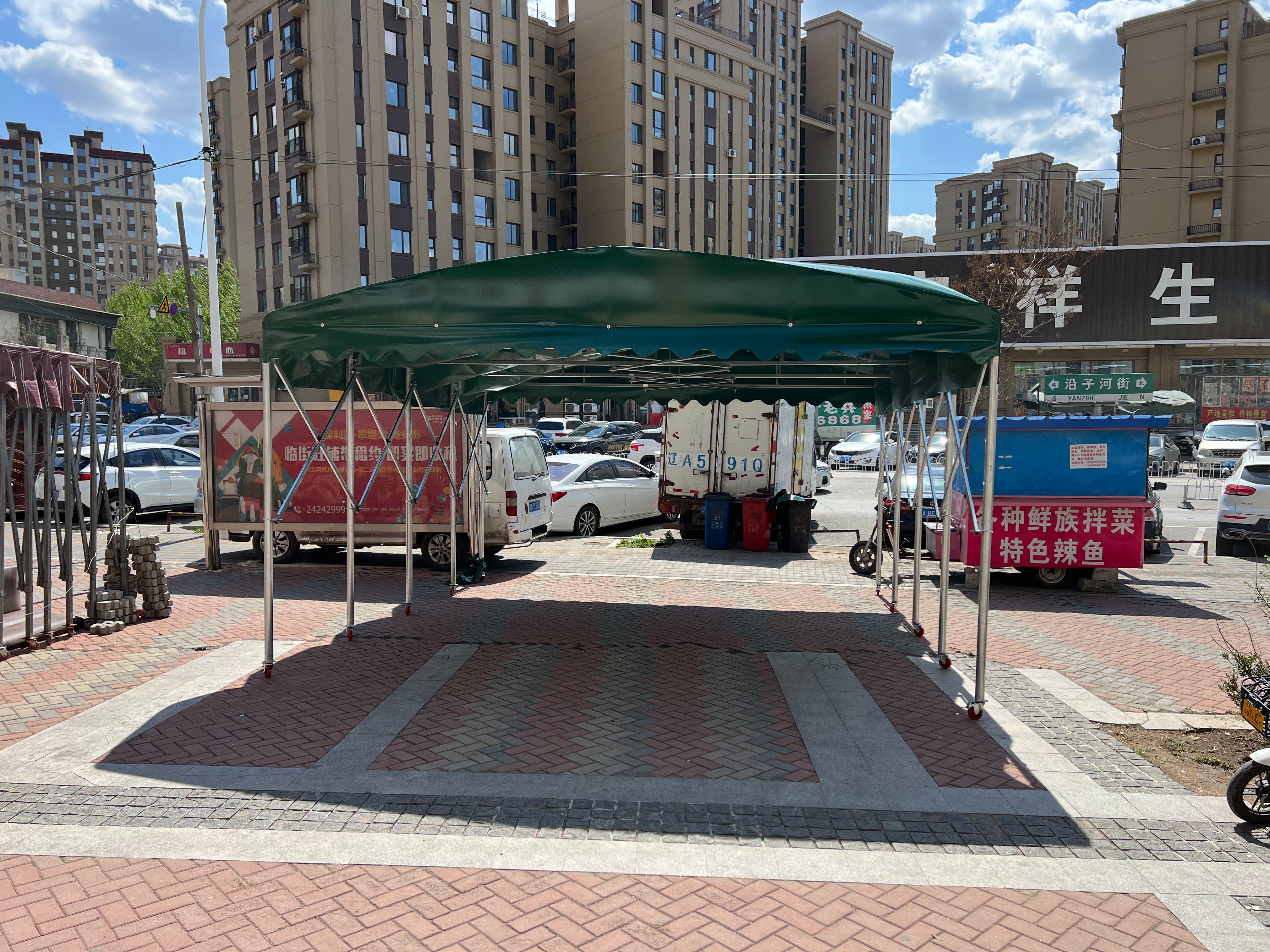 廣饒縣推拉篷